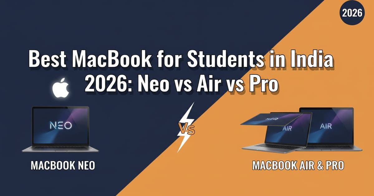 Best MacBook for Students in India 2026: Neo vs Air vs Pro