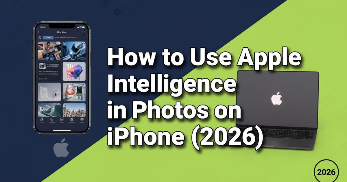 How to Use Apple Intelligence in Photos on iPhone (2026)