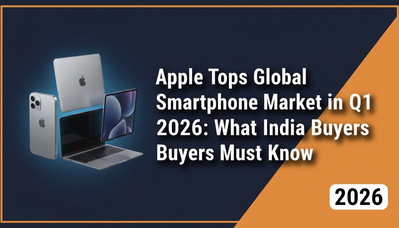 Apple Tops Global Smartphone Market in Q1 2026: What India Buyers Must Know