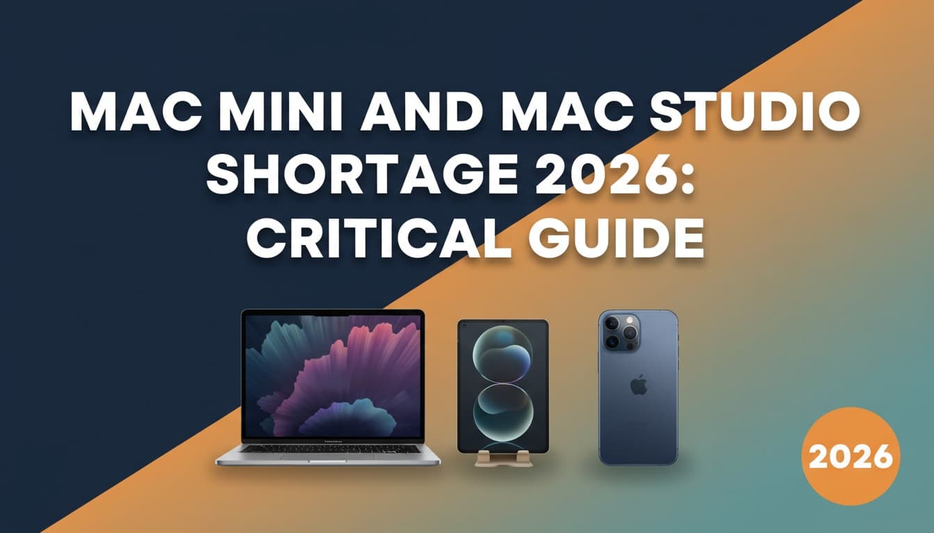 Mac Mini and Mac Studio Shortage 2026: Critical Guide