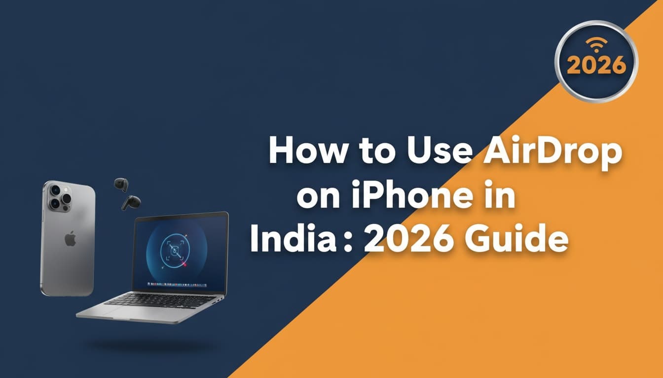 How to Use AirDrop on iPhone in India: 2026 Guide