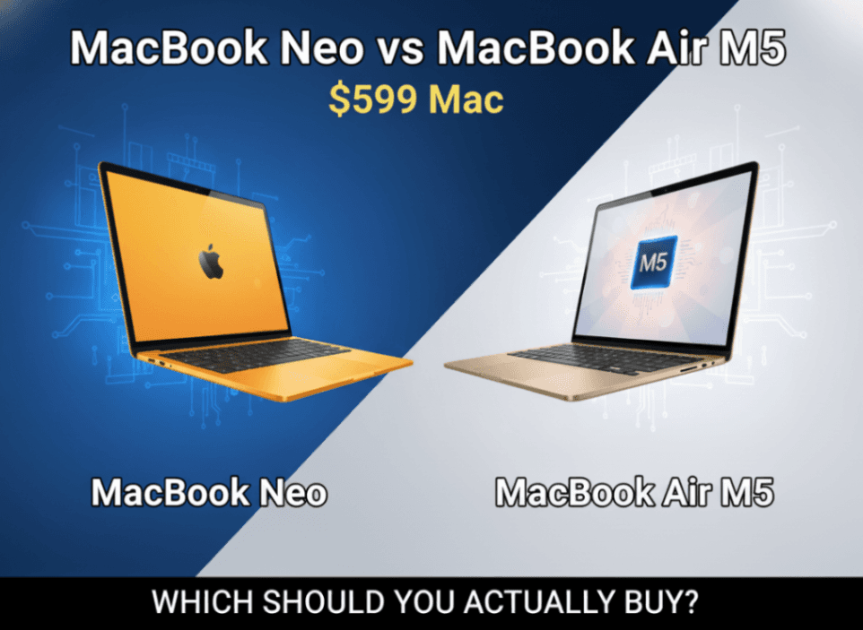 MacBook Neo vs MacBook Air M5: Which Budget Mac to Buy in India?
