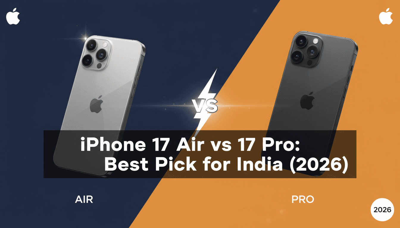 iPhone 17 Air vs 17 Pro: Best Pick for India (2026)